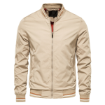 OEM Service Men's Coats Custom Running Jacket Satin Embroidered Bomber Men Clothing Running Baseball Windbreaker Jacket