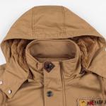 Dropshipping Leather Jackets Custom Clothing Dtg Winter Jacket Men Coat 4XL Men'S Plus Size Fleece Zip up Warm Jackets